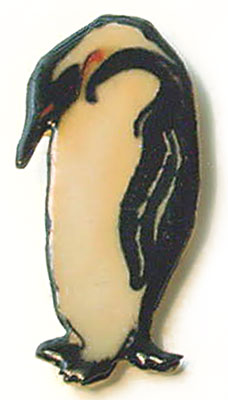 Penguin Pin closeup